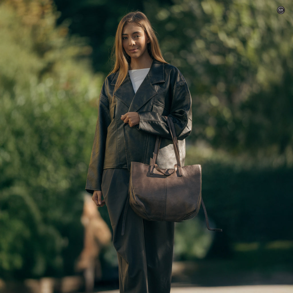 Borsa Flaminia in pelle