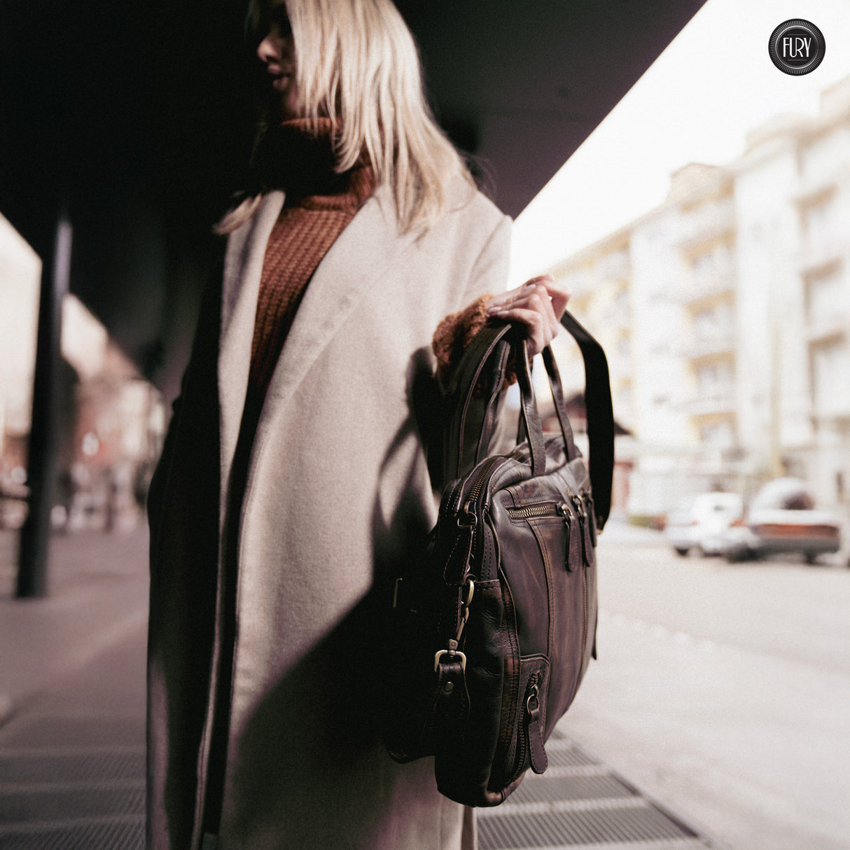 Borsa Heritage 49 in pelle - Edizione limitata