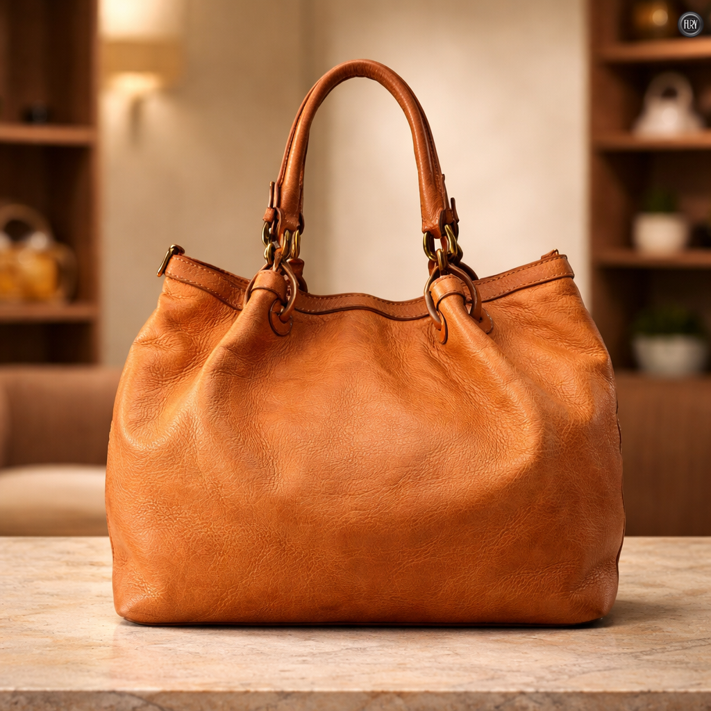 Borsa Caterina Lume in pelle intrecciata