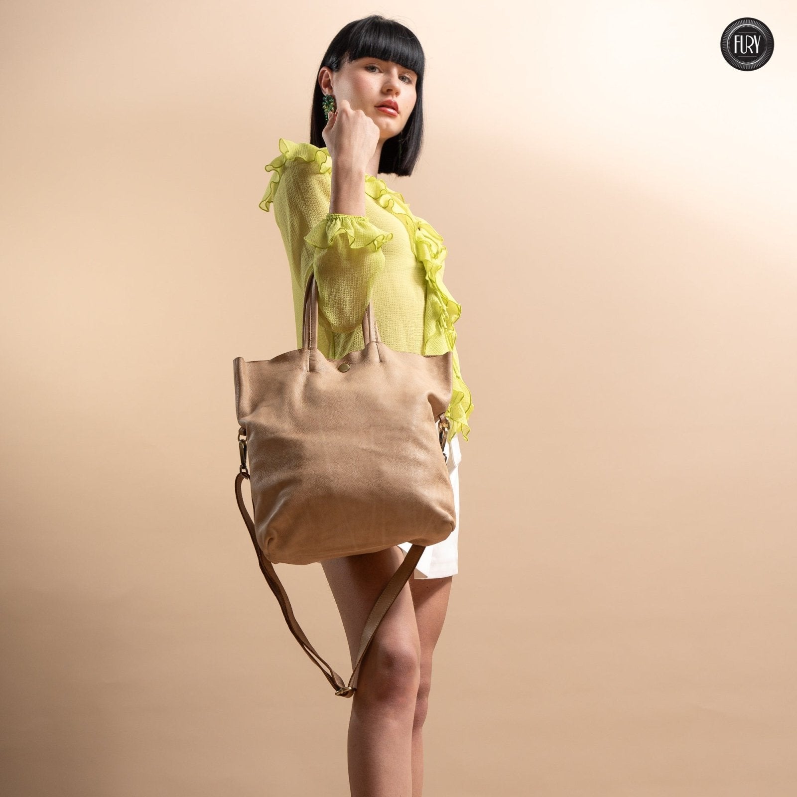 Borsa Aria in pelle - Fury