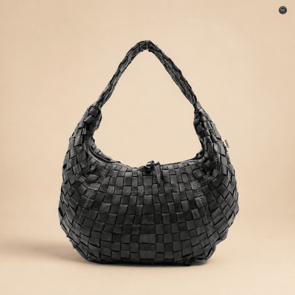 Borsa Armonia in pelle intrecciata - Fury