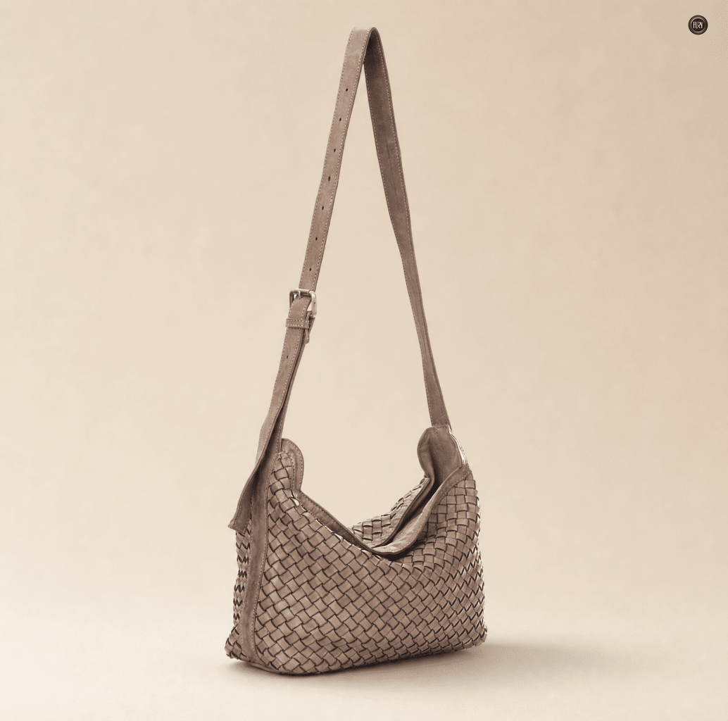 Borsa Fiamma in pelle intrecciata - Fury