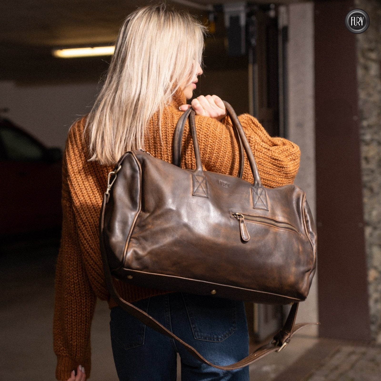 Borsa Heritage 24 in pelle - Edizione limitata - Fury