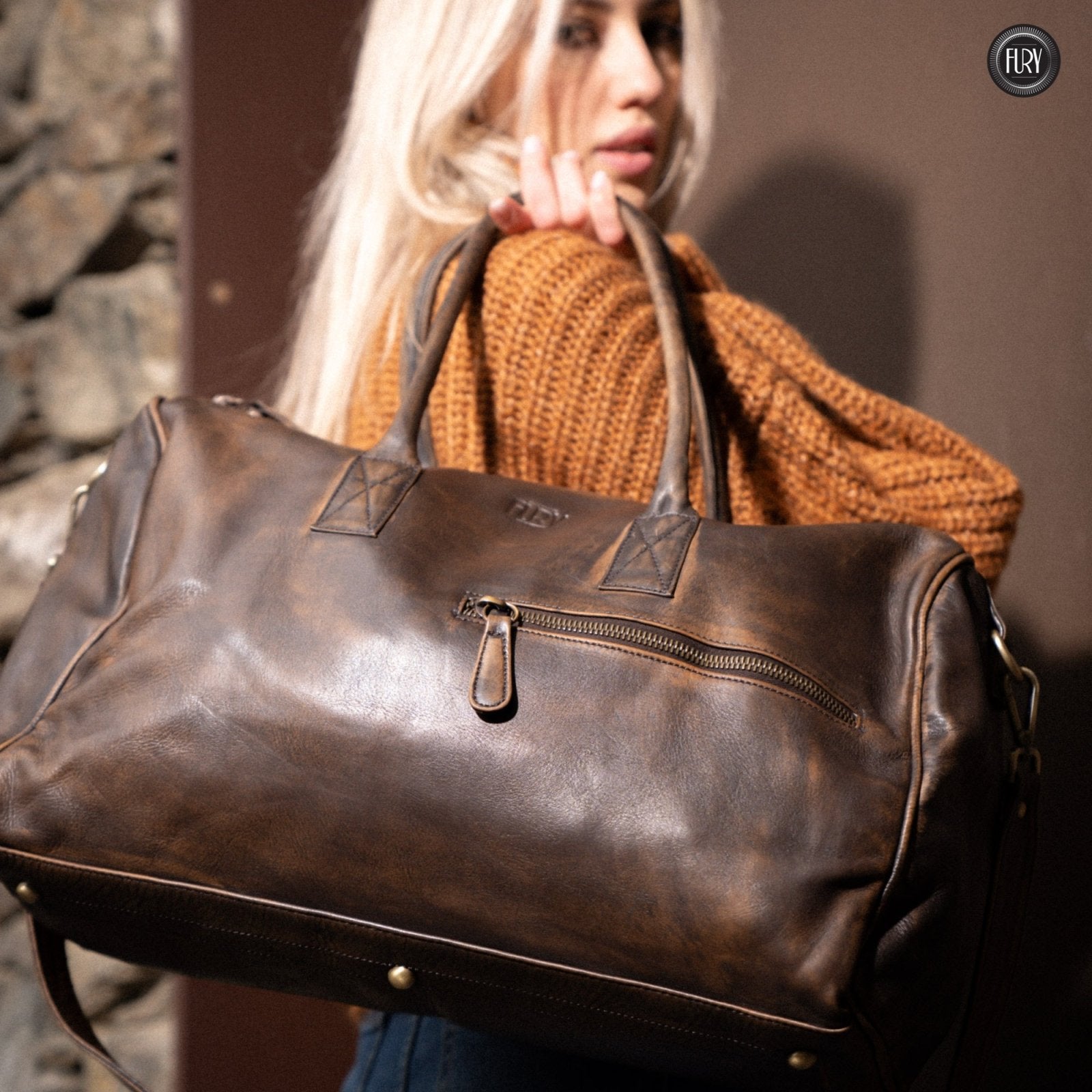 Borsa Heritage 24 in pelle - Edizione limitata - Fury