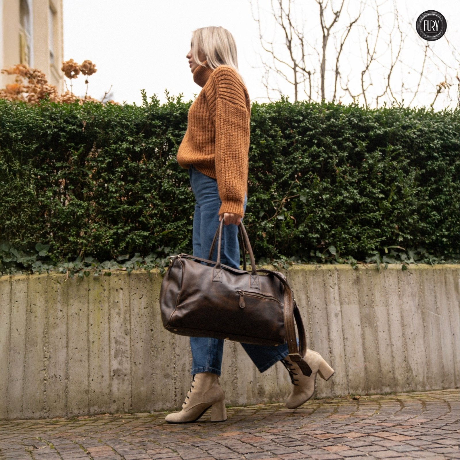 Borsa Heritage 24 in pelle - Edizione limitata - Fury