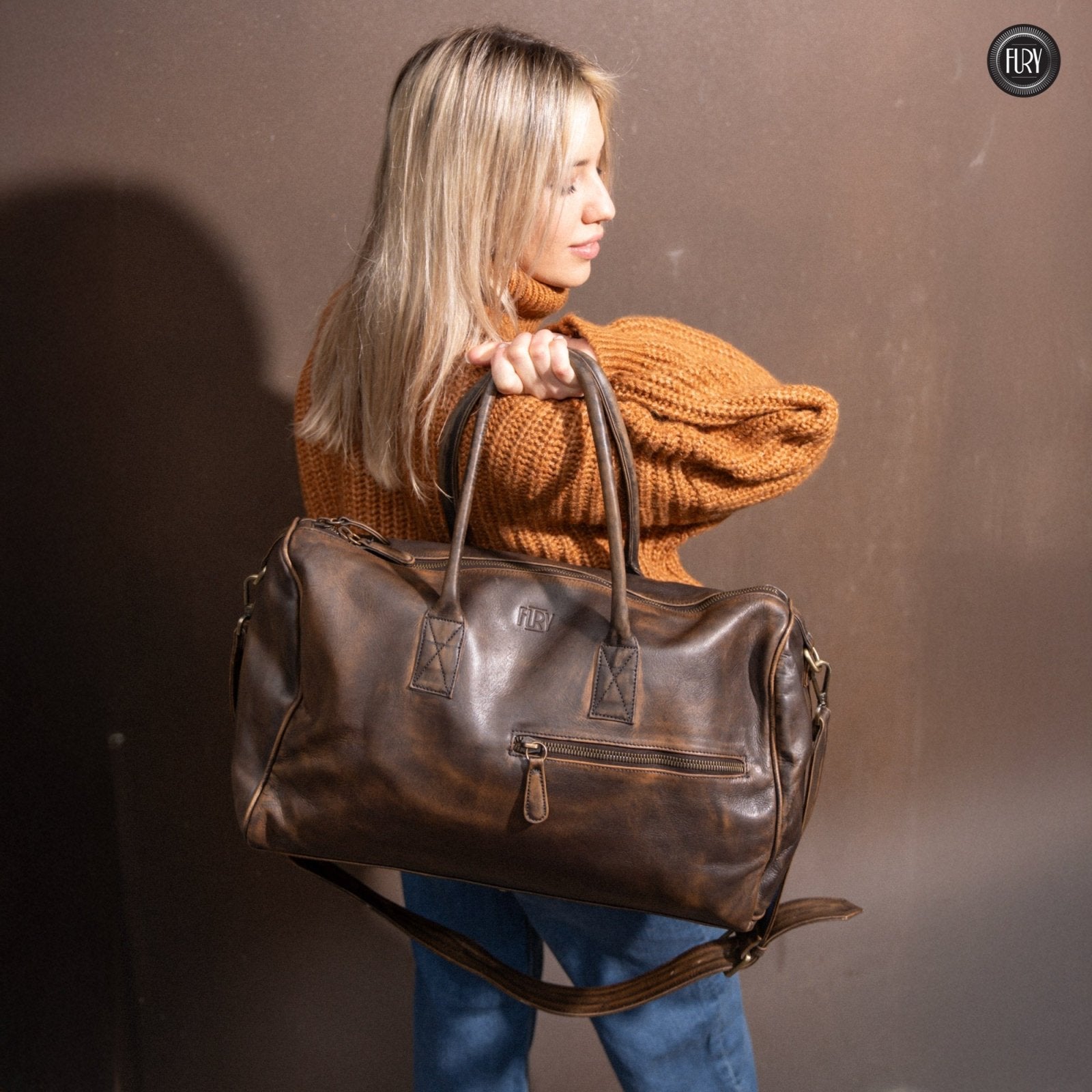 Borsa Heritage 24 in pelle - Edizione limitata - Fury