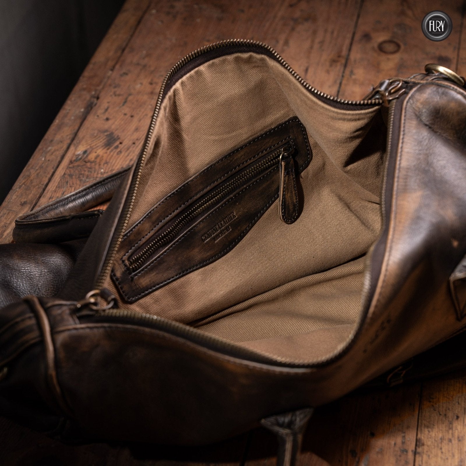 Borsa Heritage 24 in pelle - Edizione limitata - Fury