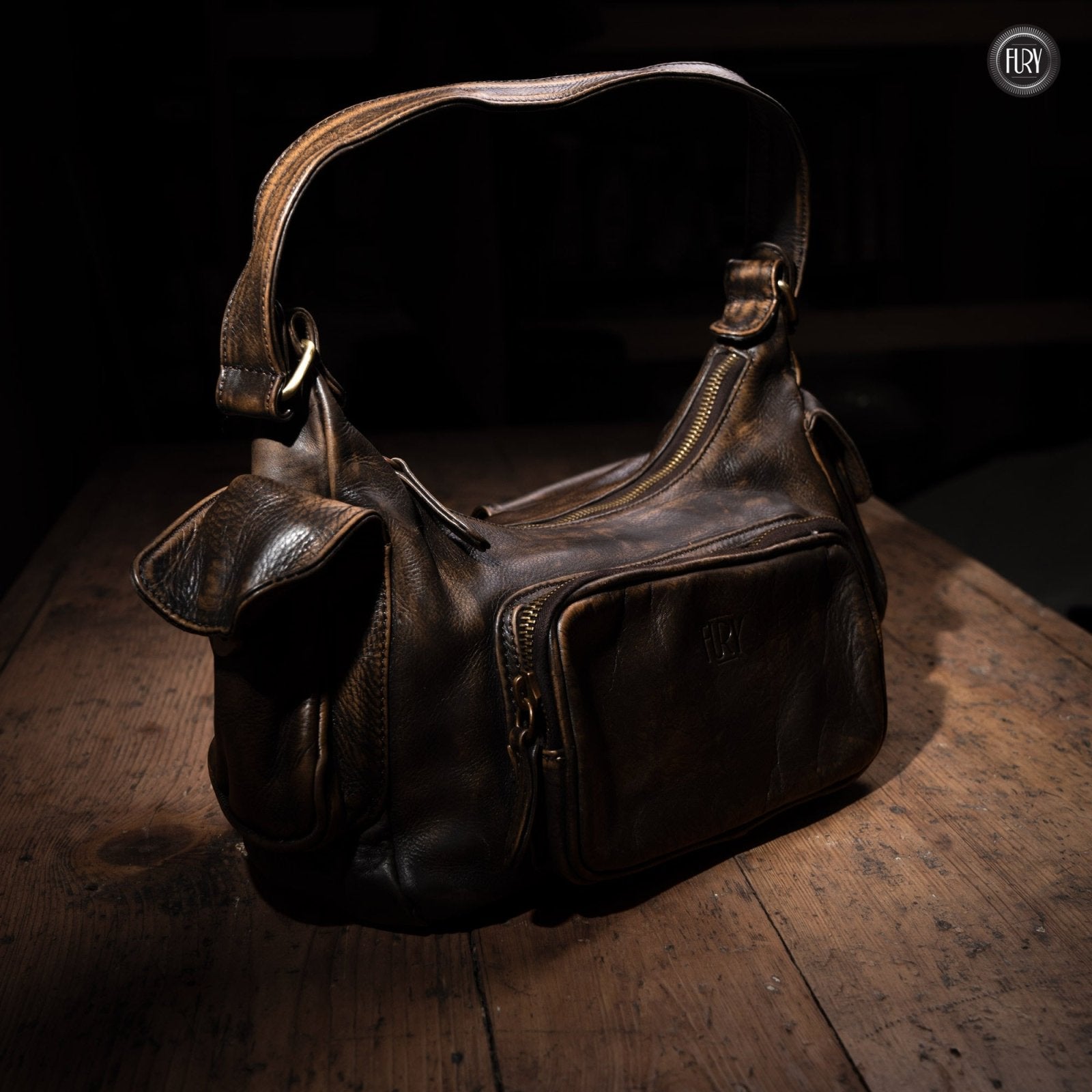 Borsa Heritage 78 in pelle - Edizione limitata - Fury