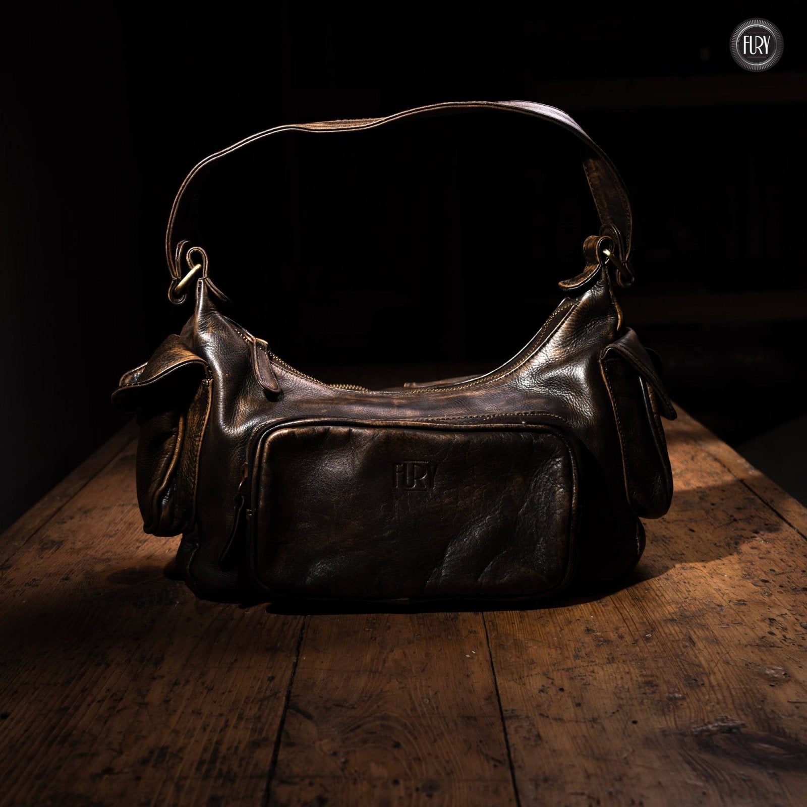 Borsa Heritage 78 in pelle - Edizione limitata - Fury