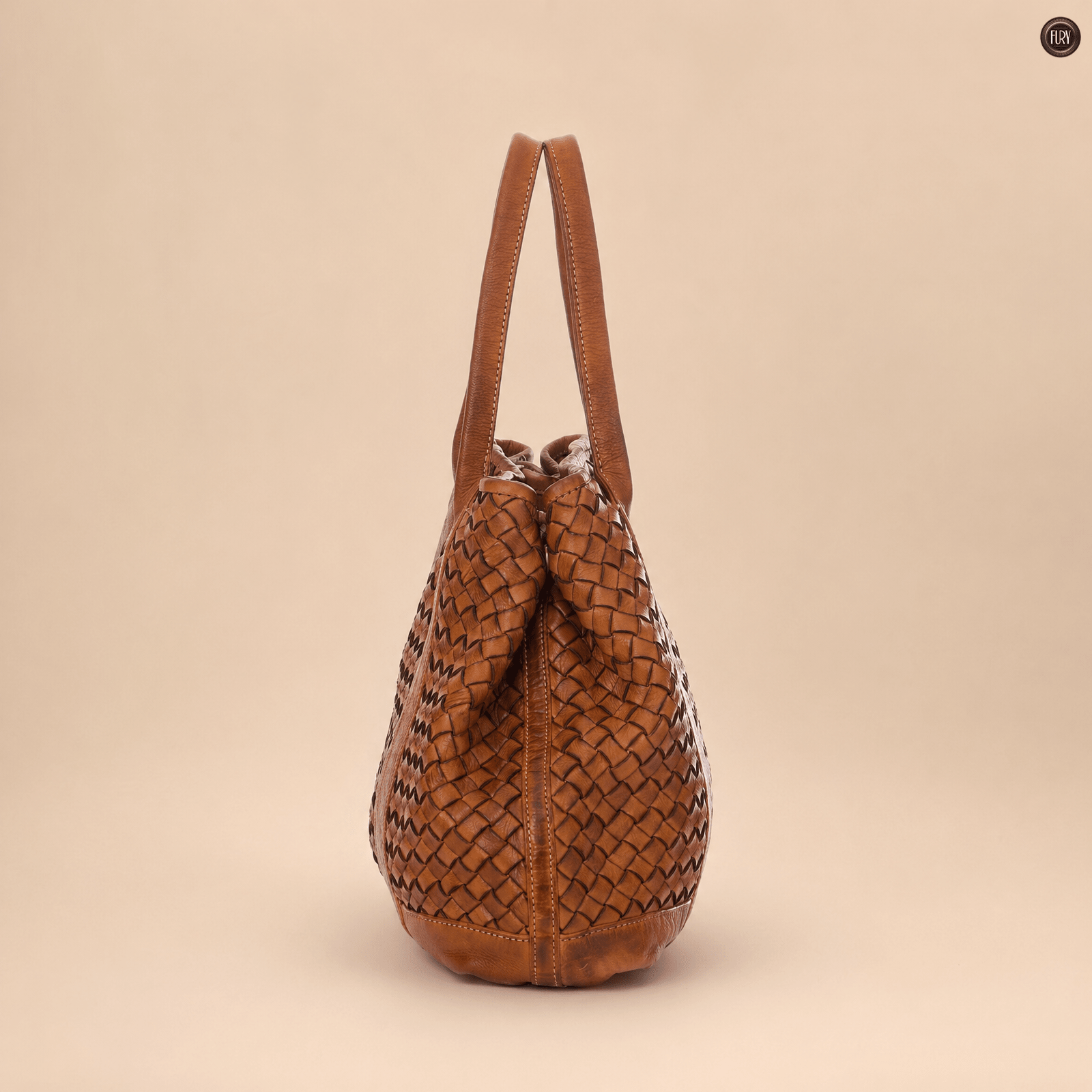 Borsa Matilde in pelle intrecciata - Fury