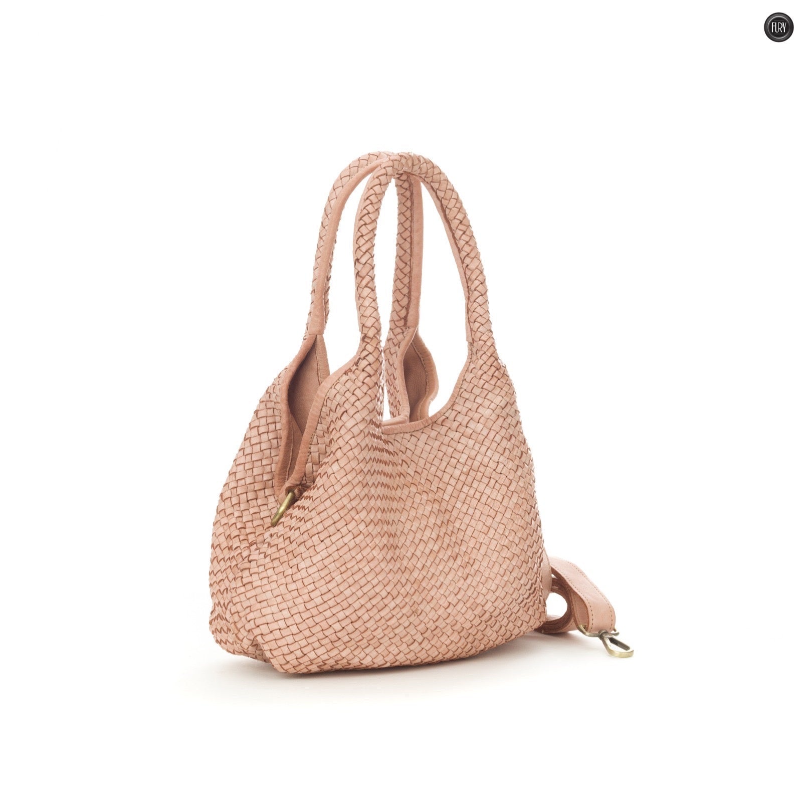 Borsa Nola in pelle intrecciata - Fury