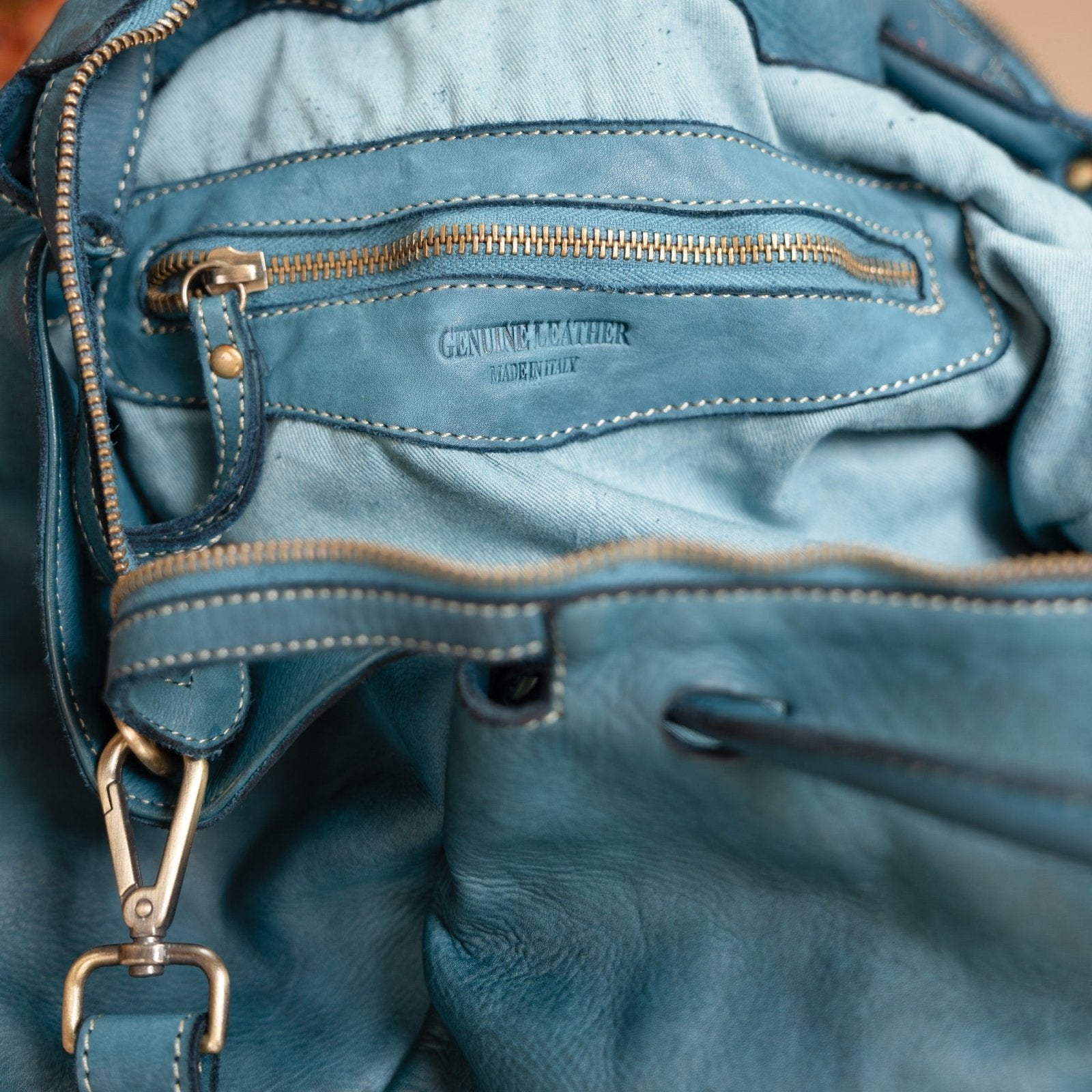 Borsa V in pelle - Fury