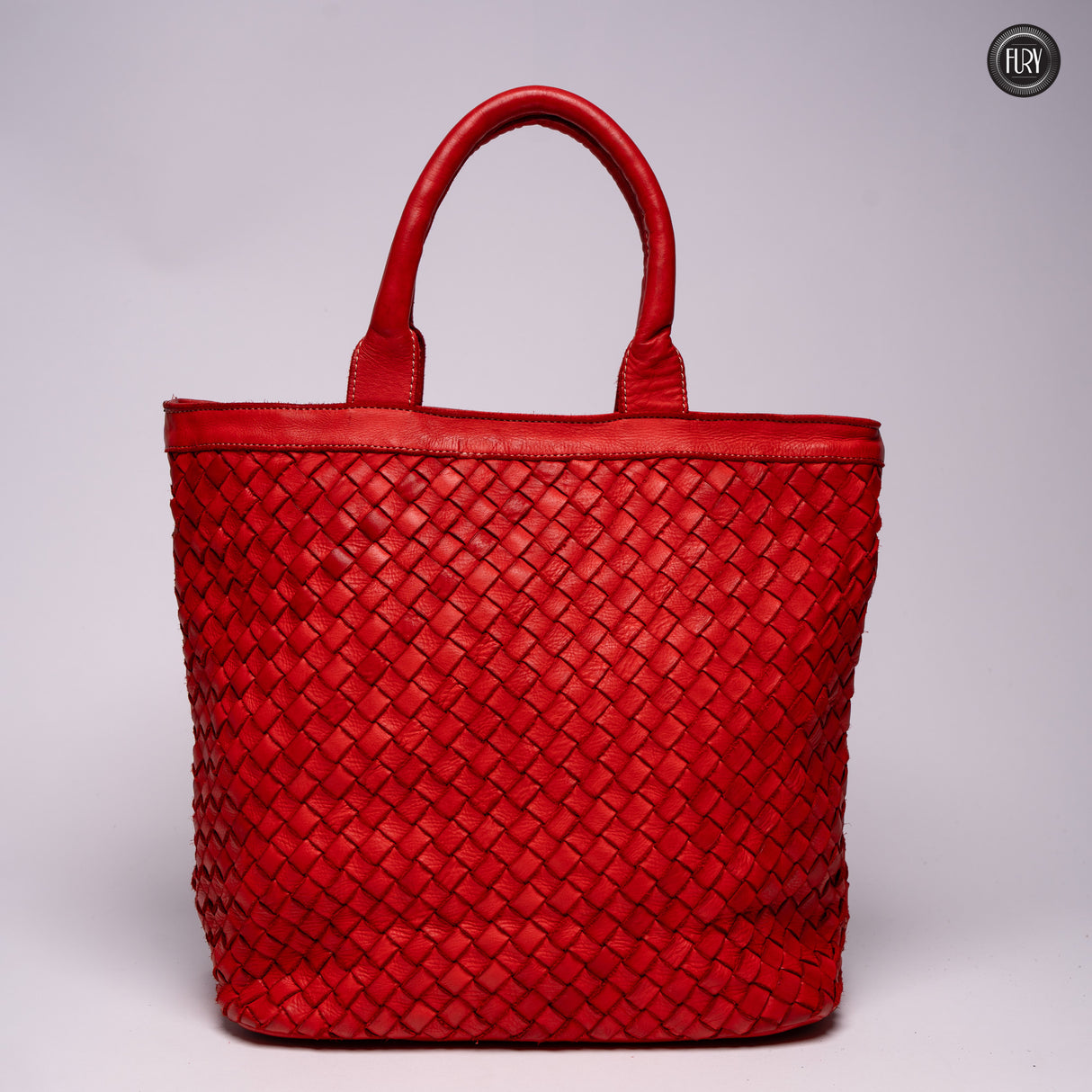 Borsa Virginia in pelle intrecciata