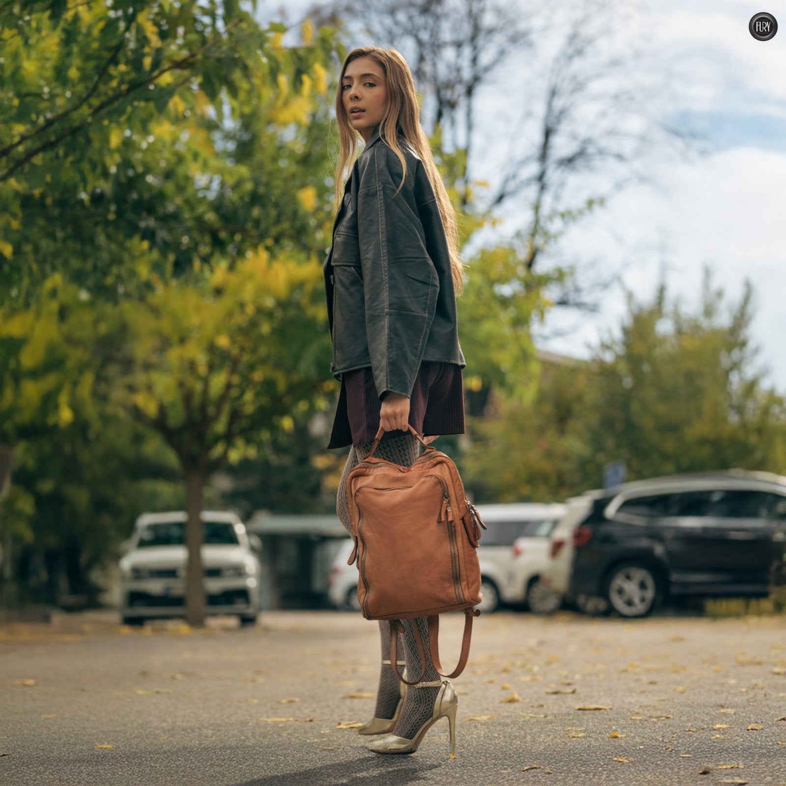 Zaino Arno in pelle - Fury