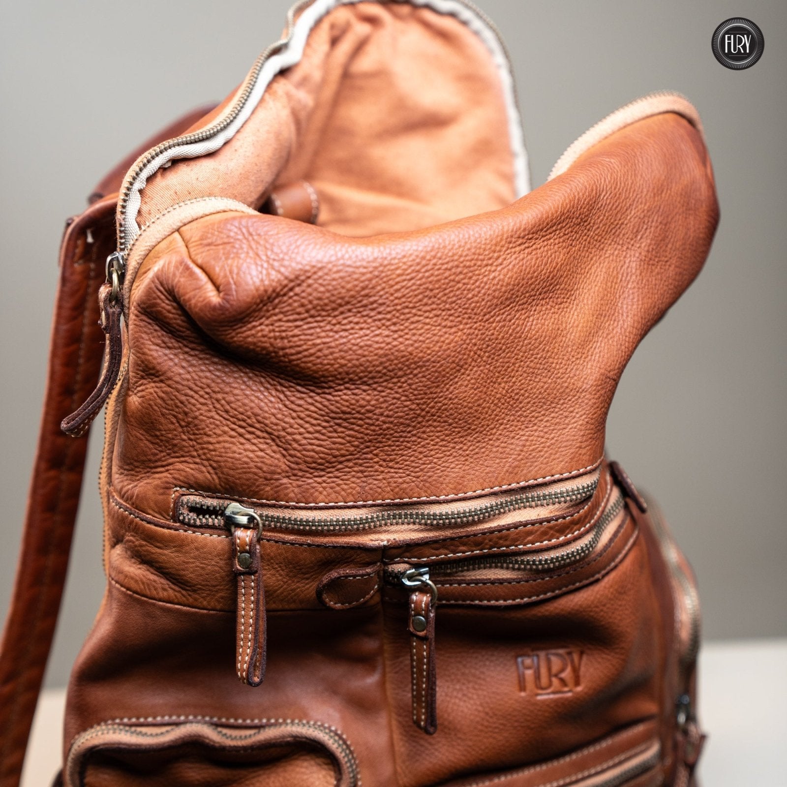 Zaino Brando in pelle - Fury