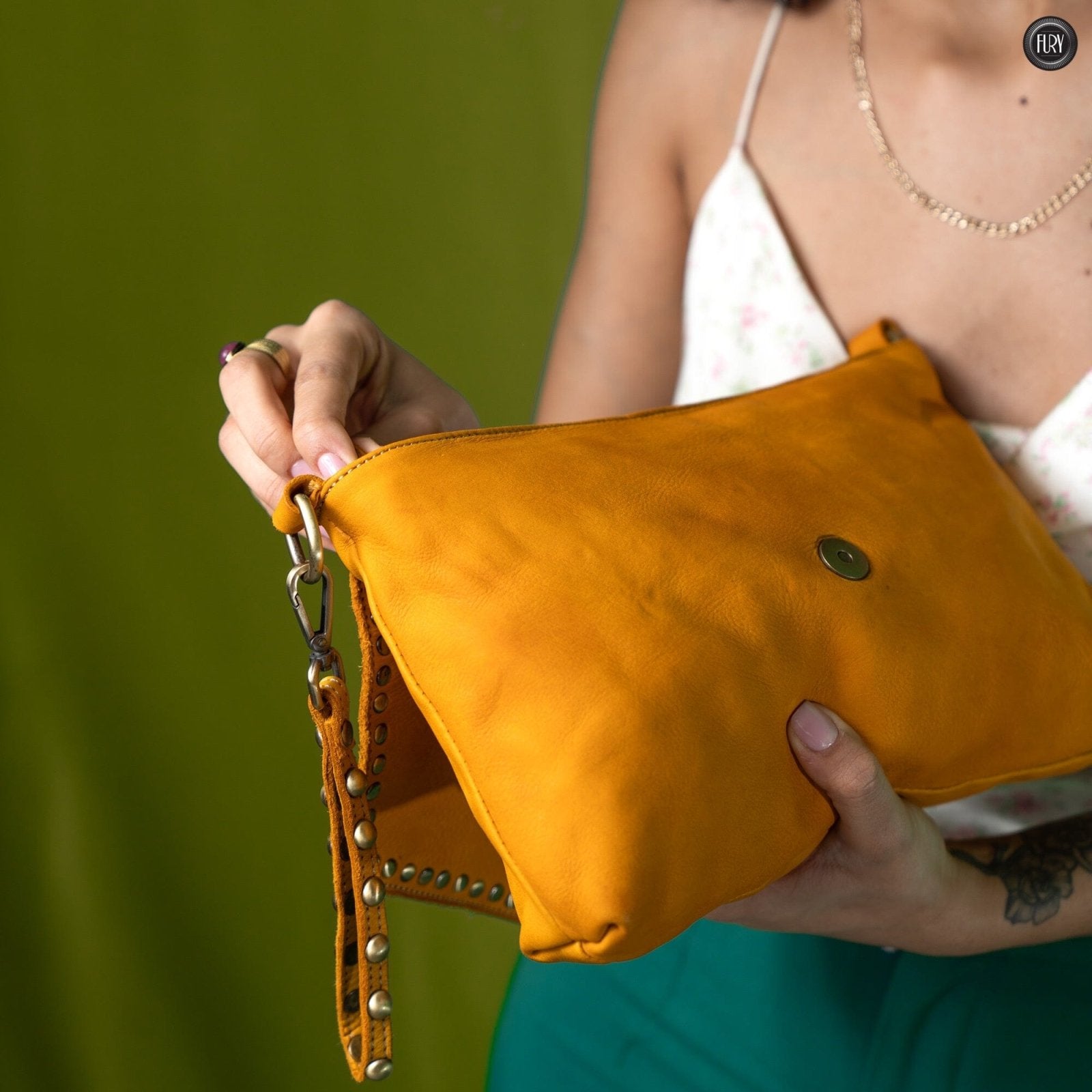 Pochette Sofia in pelle - Fury