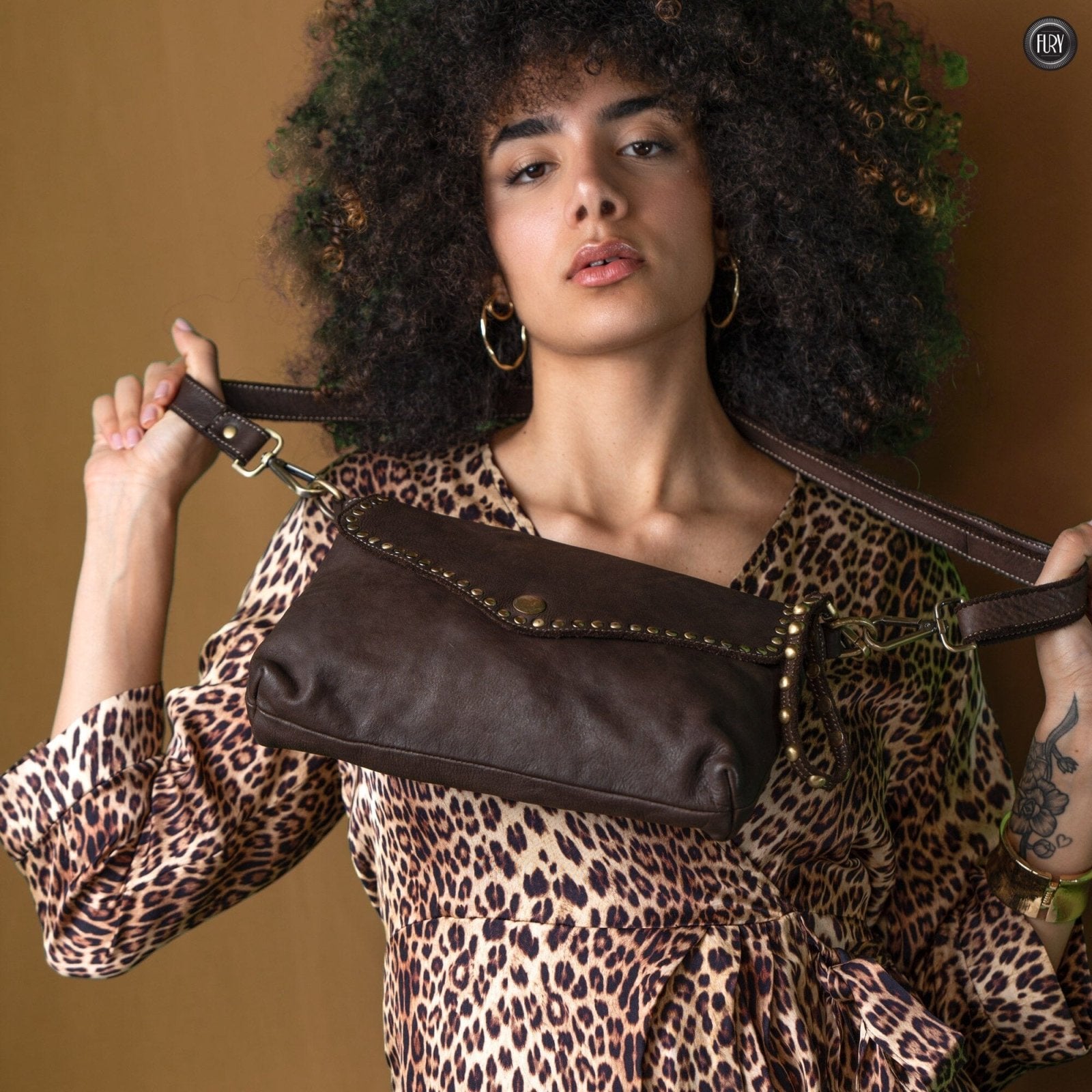 Pochette Sofia in pelle - Fury