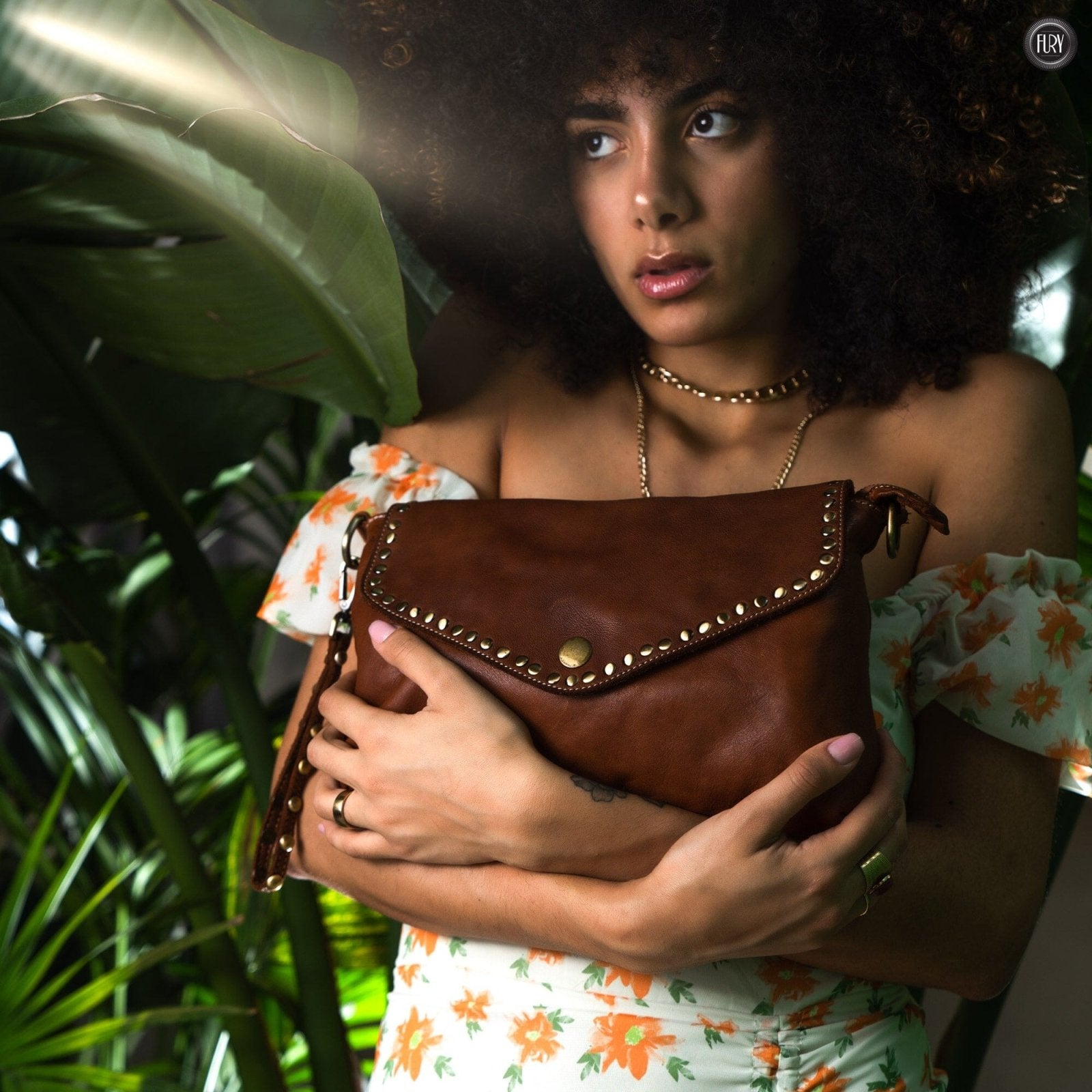 Pochette Sofia in pelle - Fury