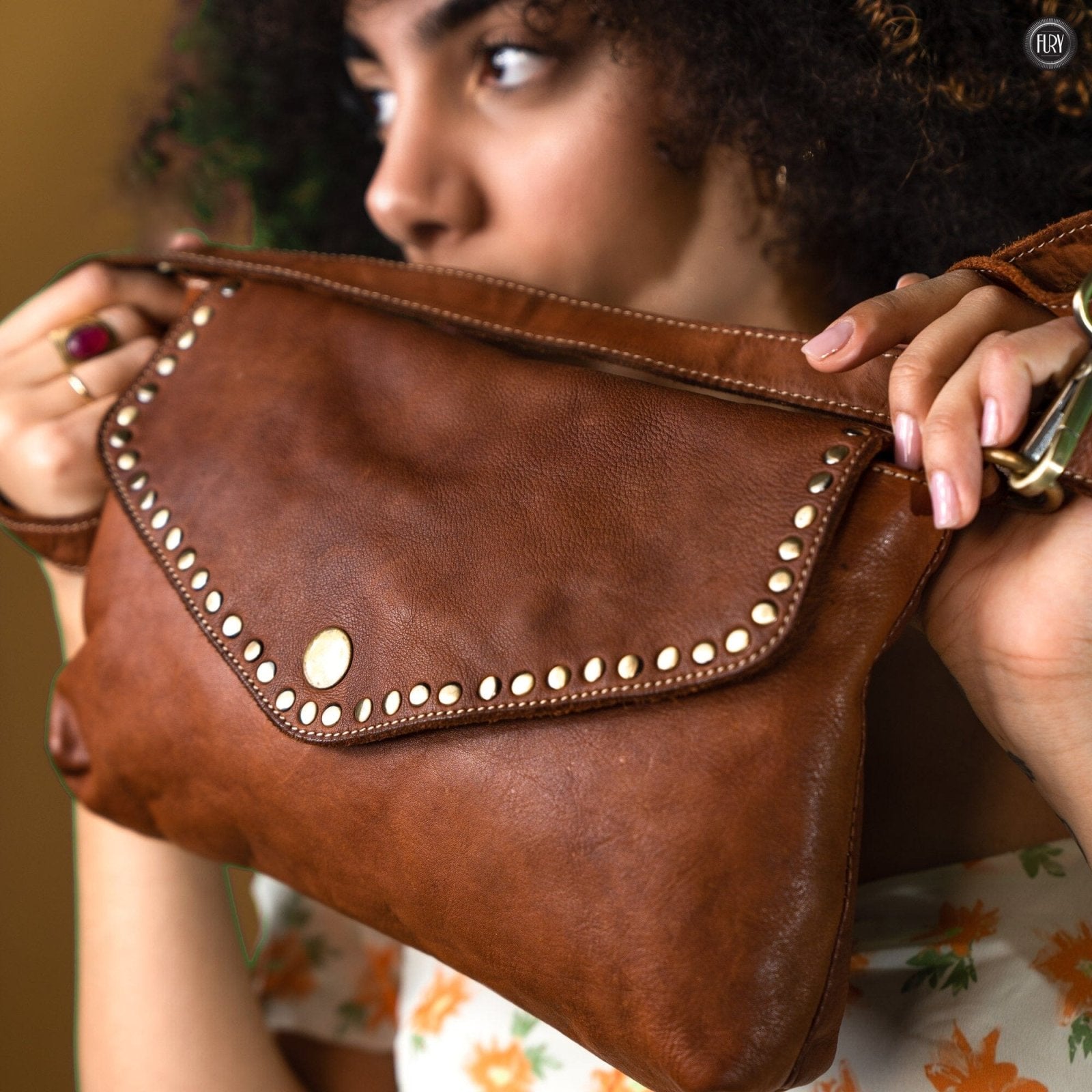 Pochette Sofia in pelle - Fury