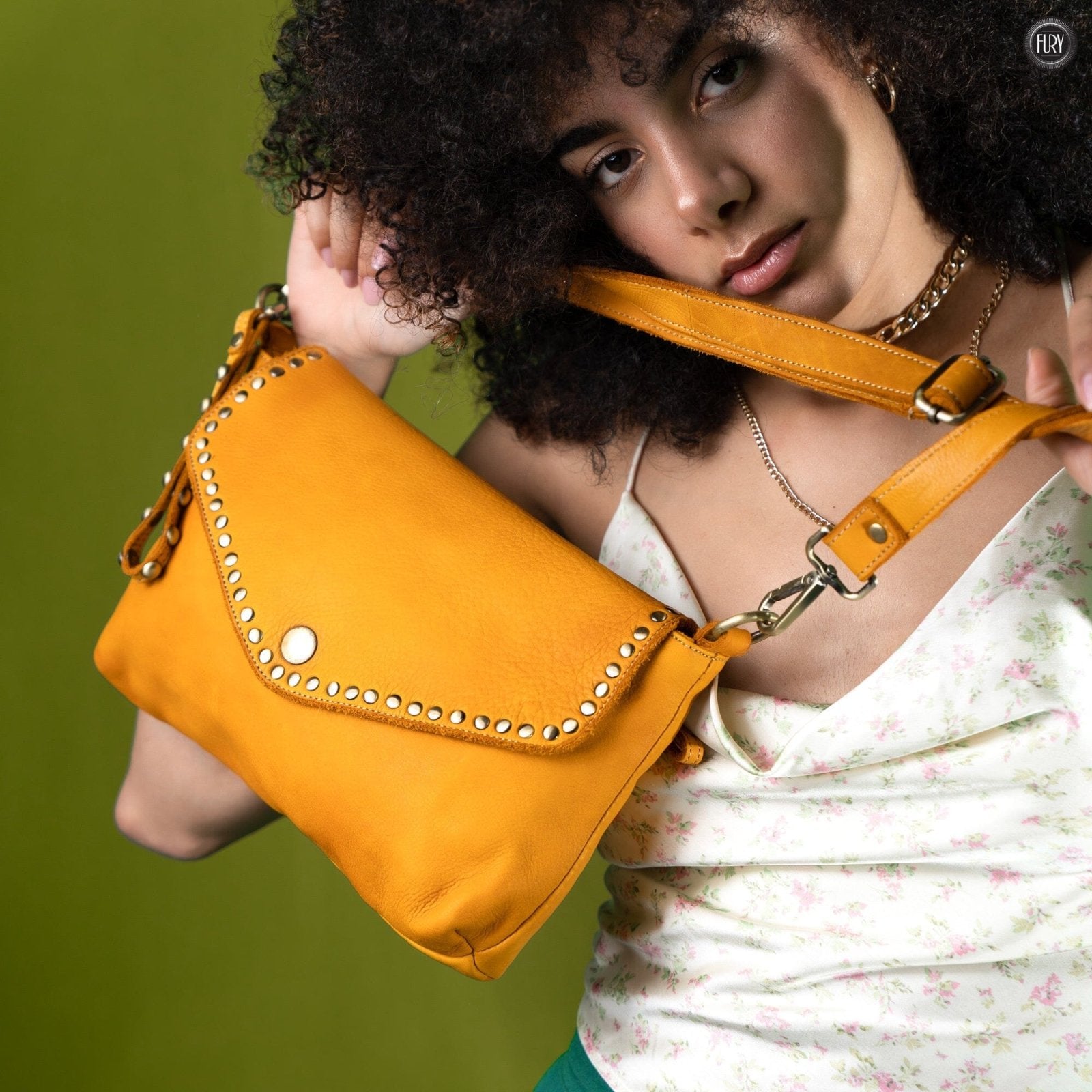 Pochette Sofia in pelle - Fury