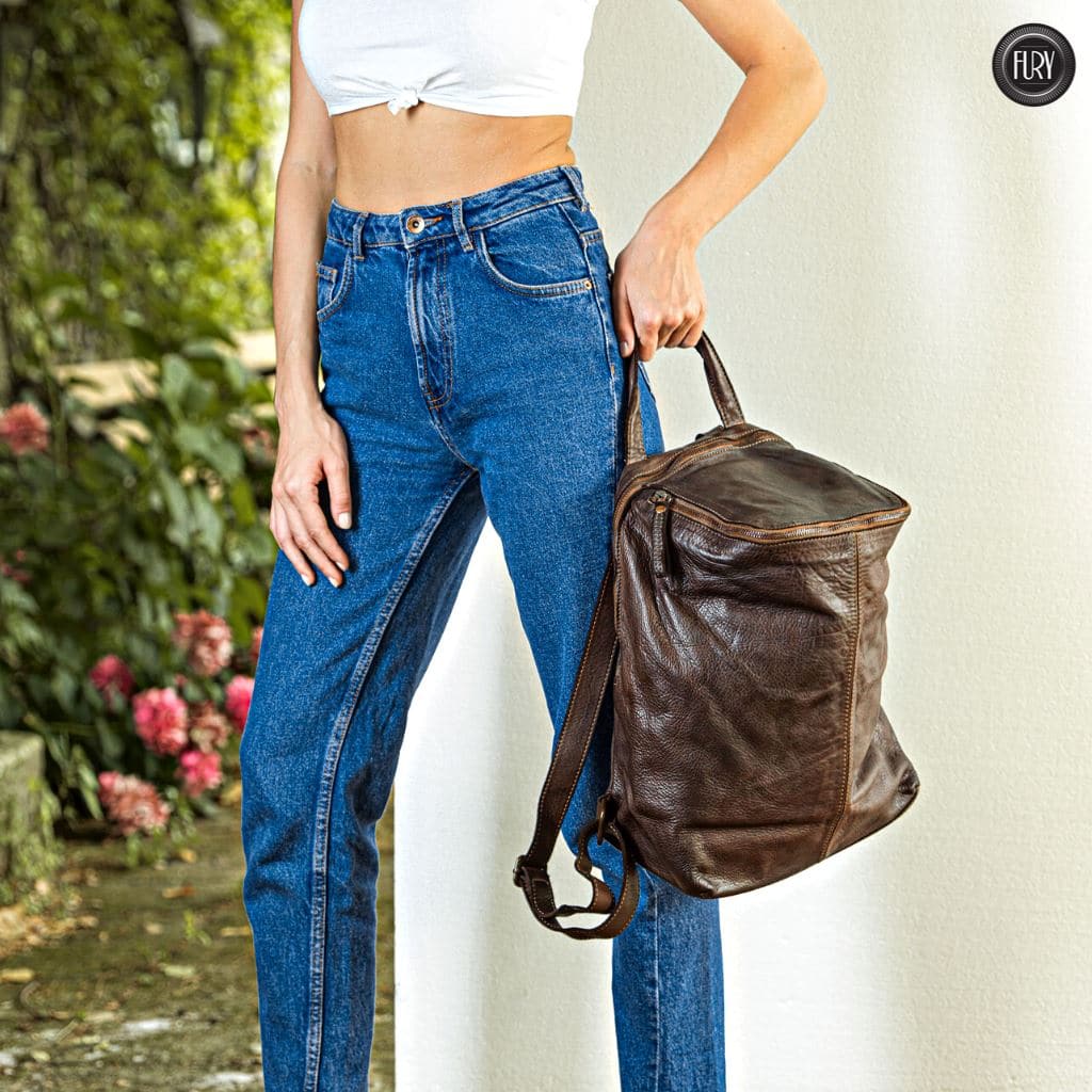 Zainetto Barga in pelle - Fury