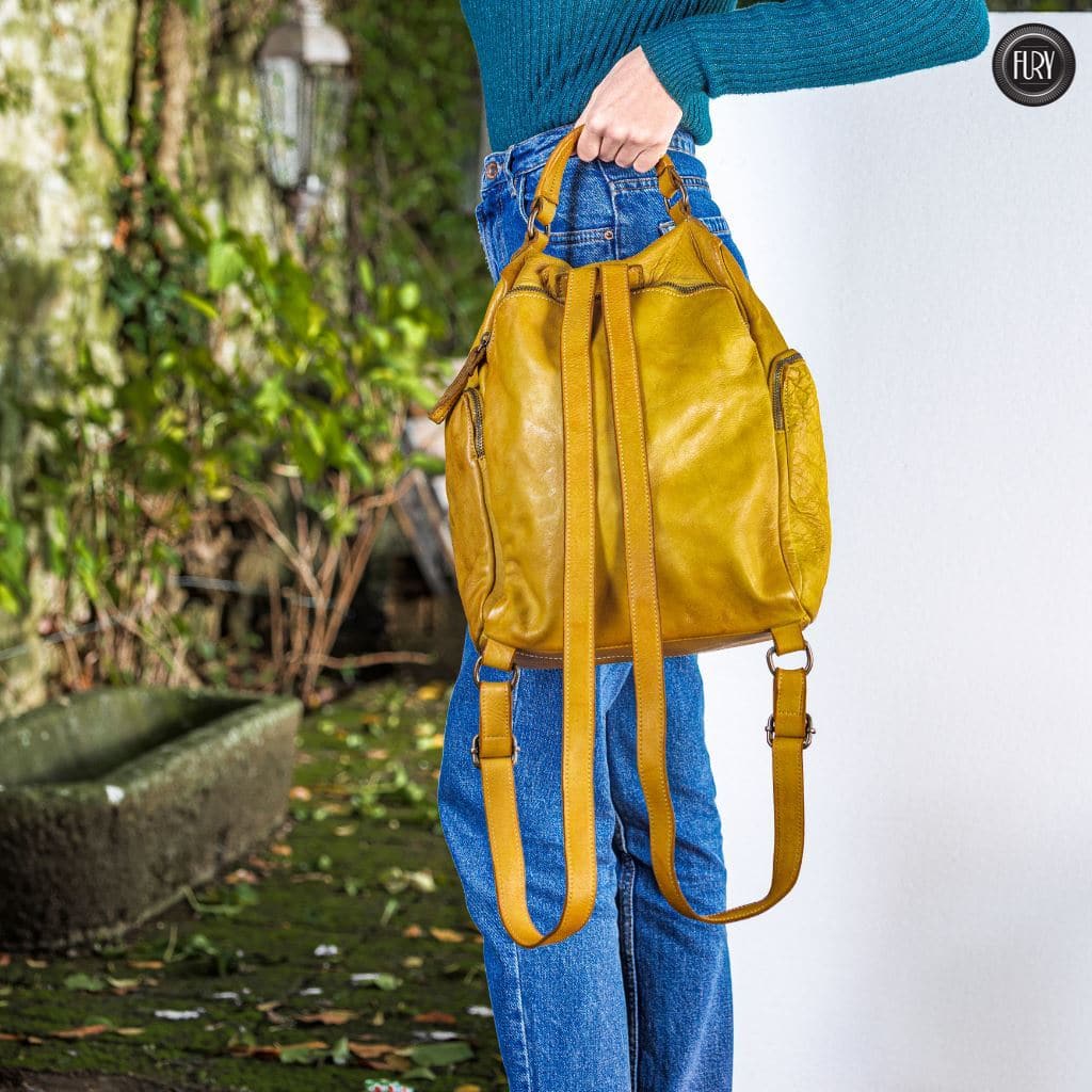 Zainetto Volterra in pelle - Fury