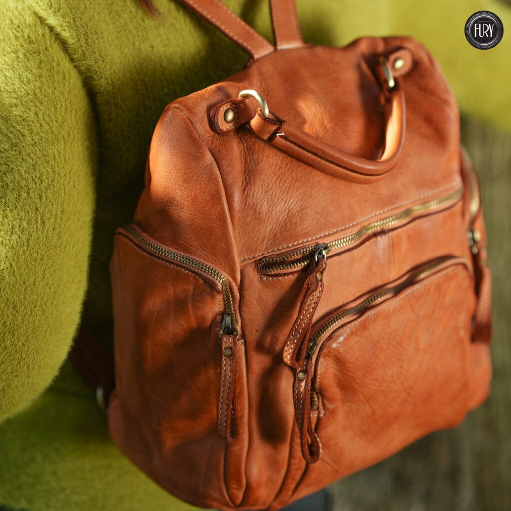 Zainetto Volterra in pelle - Fury