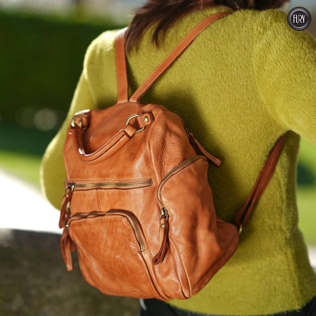 Zainetto Volterra in pelle - Fury