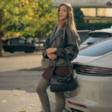 Borsa Noelia in pelle intrecciata