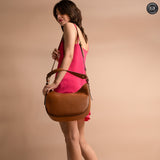 Luna leather bag