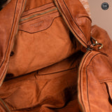 Mike leather duffle bag