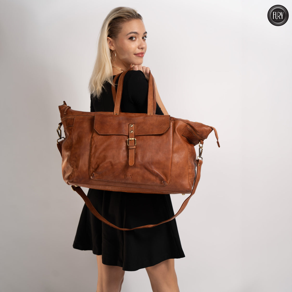 Dante leather bag