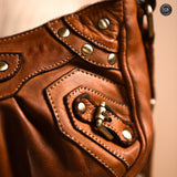 Clea leather handbag 