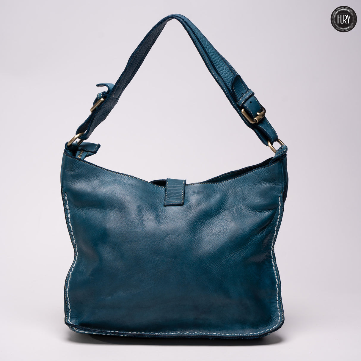 Sandy leather bag