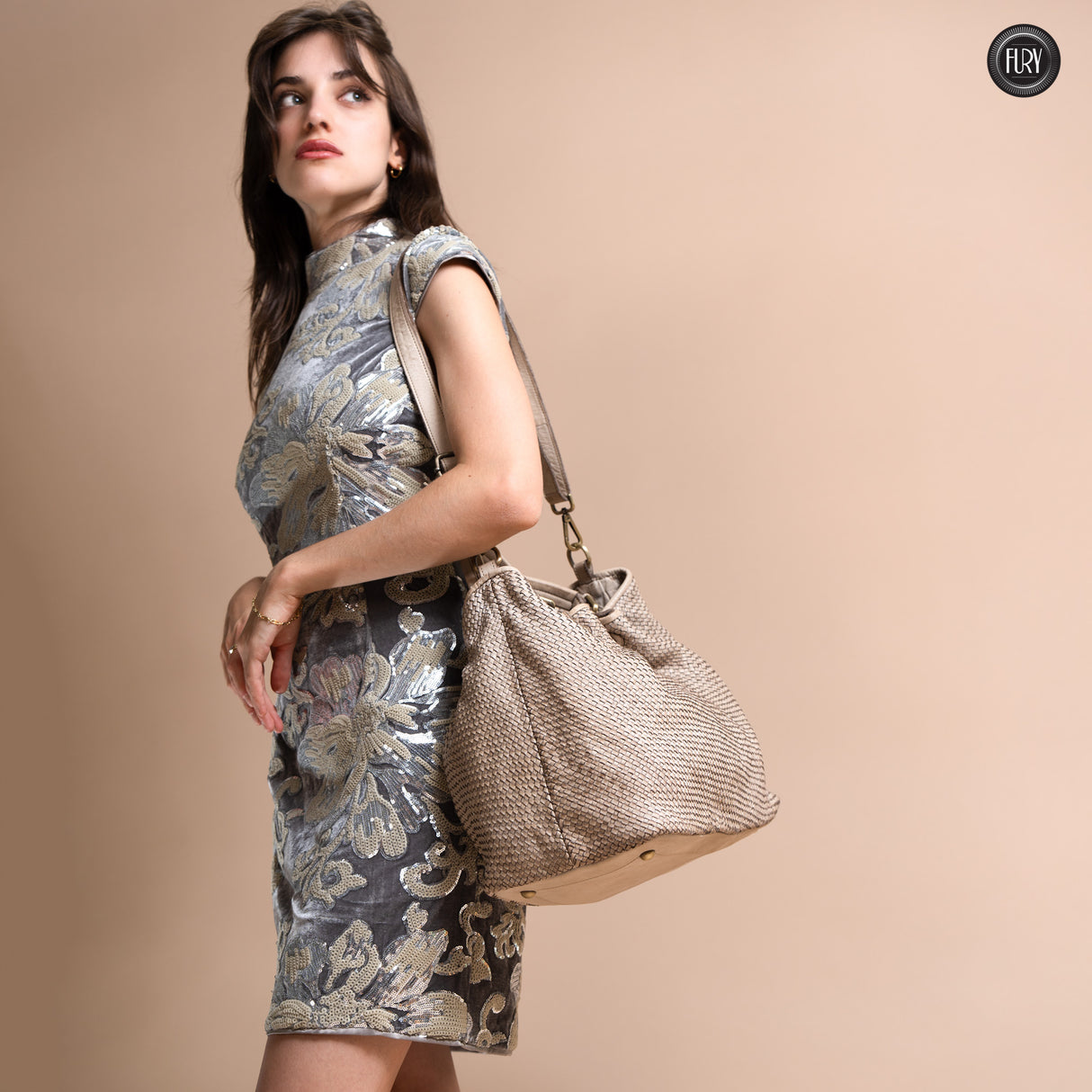 Talia Maxi leather bag