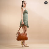 Maxi leather Sonia bag