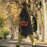 Borsetta Antea in pelle intrecciata