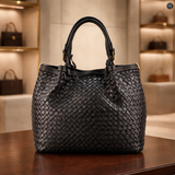 Borsa Caterina Lume in pelle intrecciata