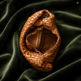 Borsa Livia in pelle intrecciata