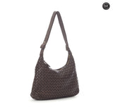 Borsa Laura in pelle intrecciata