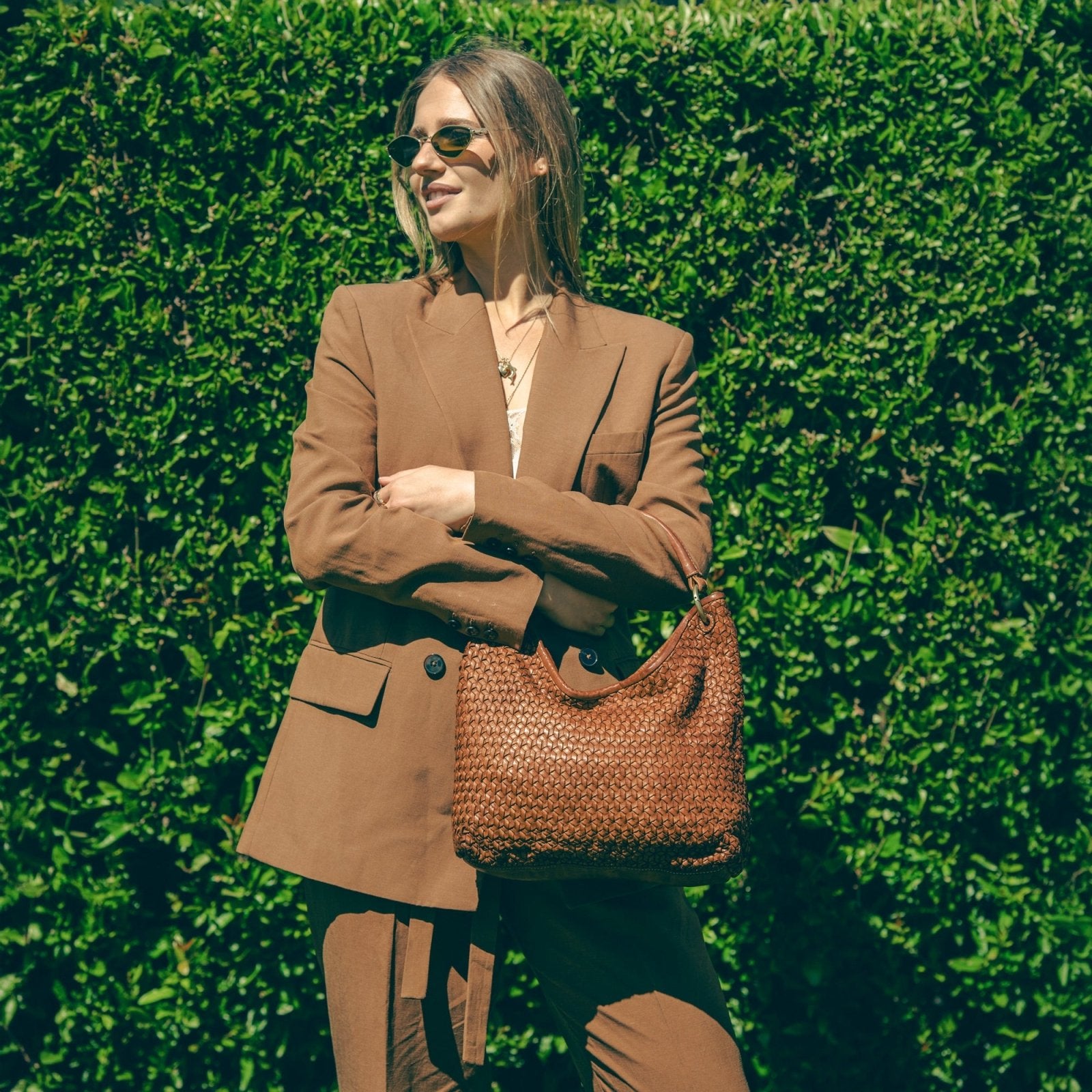 Borsa Altea in pelle intrecciata - Fury