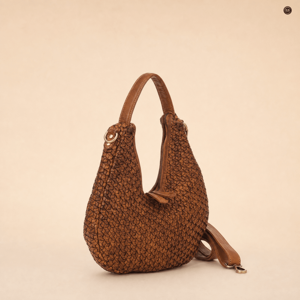 Borsa Amalia in pelle intrecciata - Fury