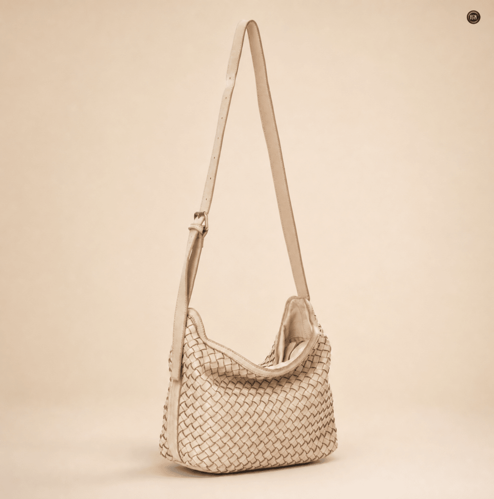 Borsa Fiamma in pelle intrecciata - Fury
