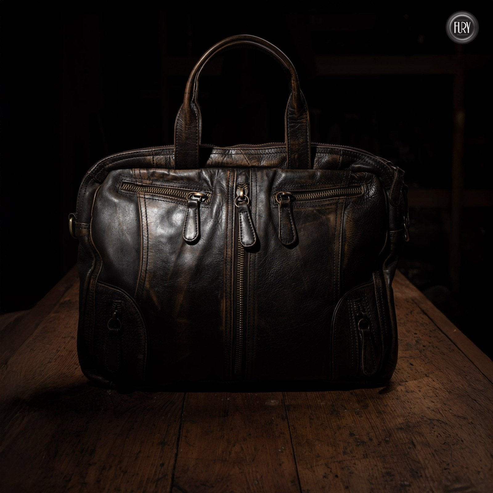 Borsa Heritage 49 in pelle - Edizione limitata - Fury