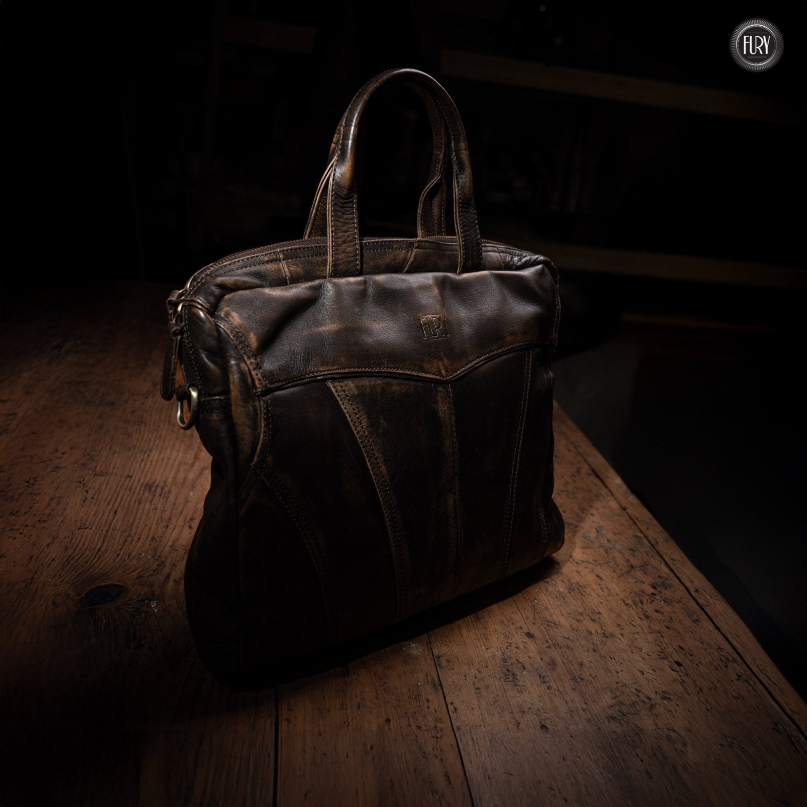 Borsa Heritage 49 in pelle - Edizione limitata - Fury