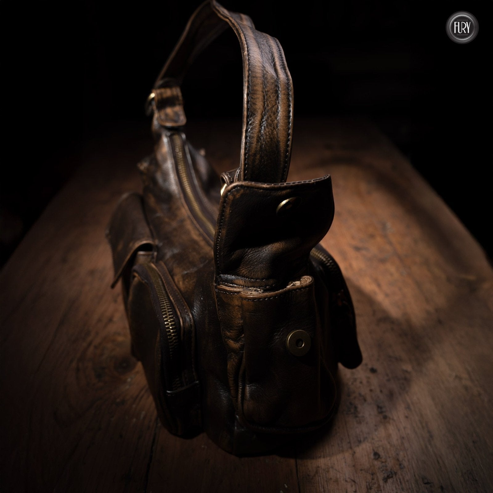 Borsa Heritage 78 in pelle - Edizione limitata - Fury