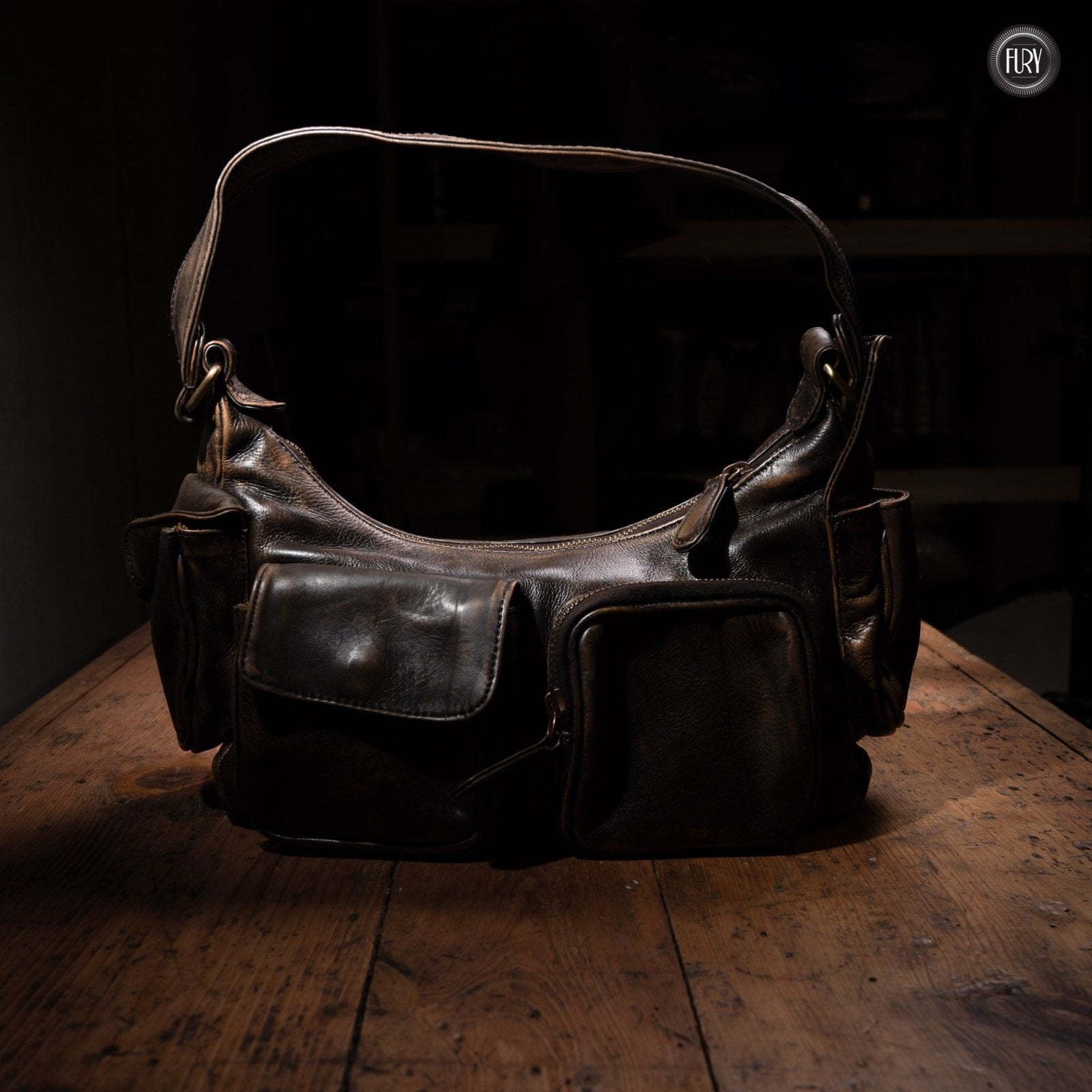 Borsa Heritage 78 in pelle - Edizione limitata - Fury