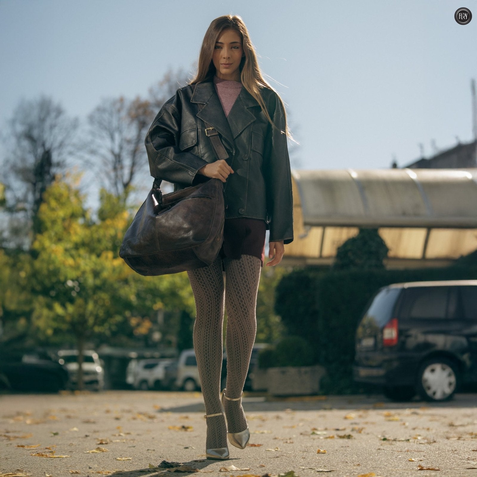 Borsa Iria in pelle - Fury