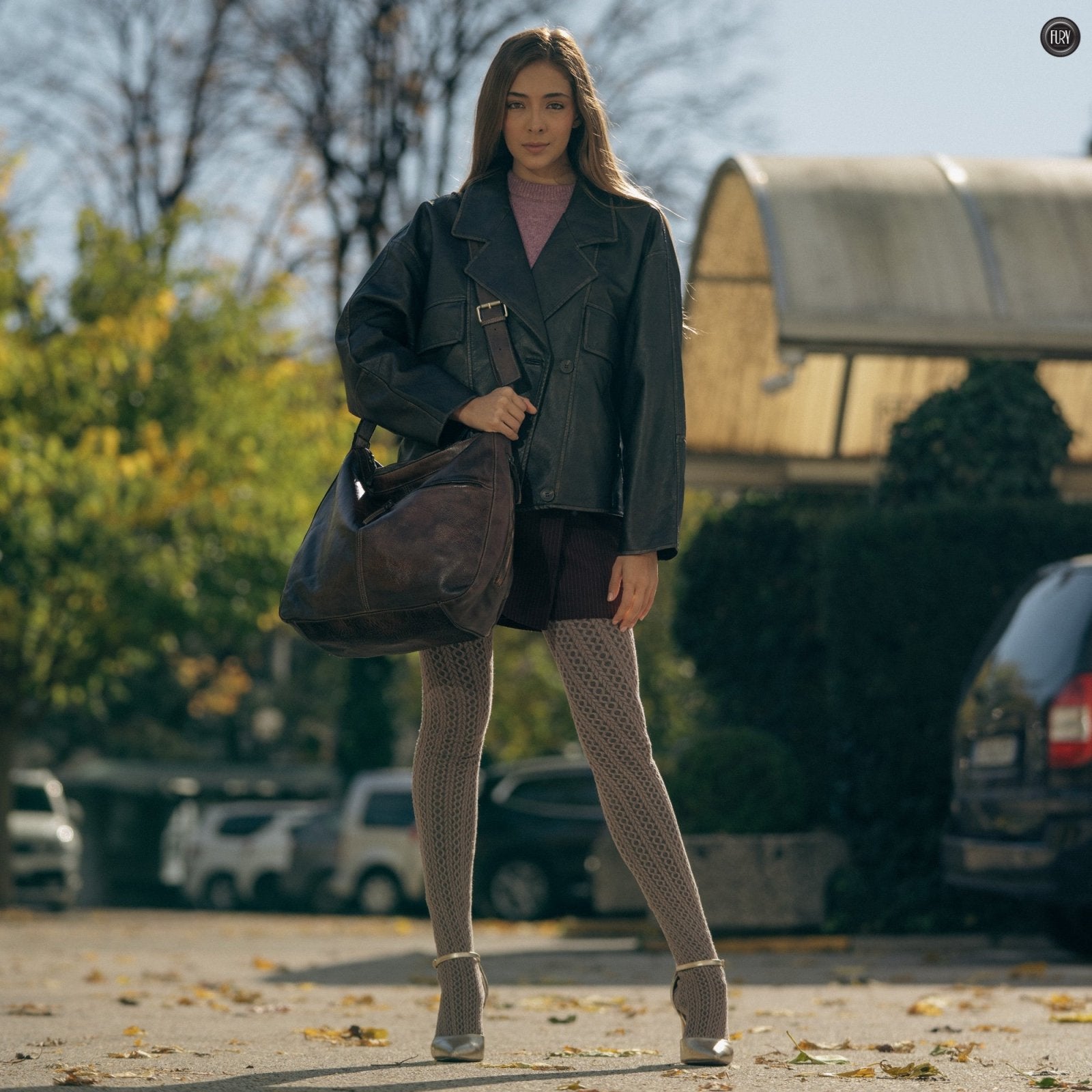 Borsa Iria in pelle - Fury