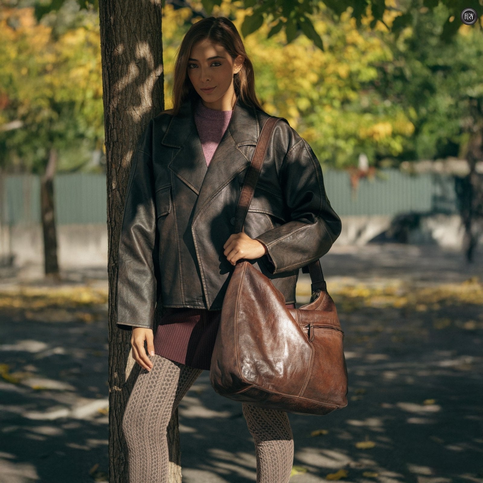 Borsa Iria in pelle - Fury